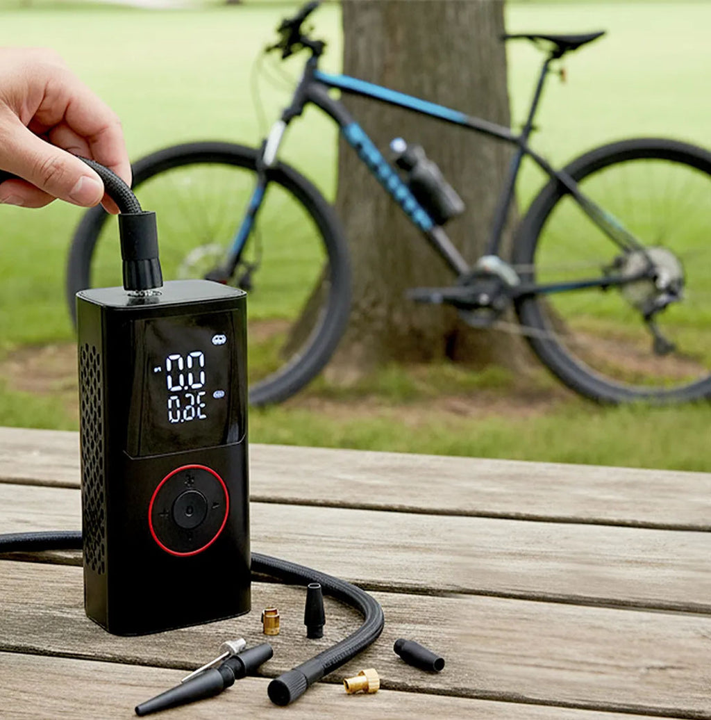 Inflador Eléctrico Portátil Para Carro
